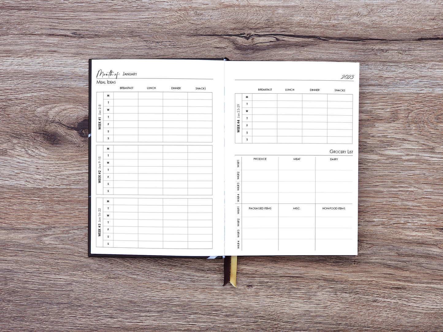2023 Embody Joy Planner